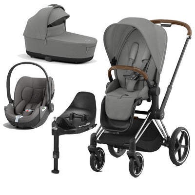 Bambinista-CYBEX-Travel-CYBEX PRIAM Travel System - Mirage Grey (2023 New Generation)