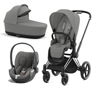 Bambinista-CYBEX-Travel-CYBEX PRIAM Travel System - Mirage Grey (2023 New Generation)