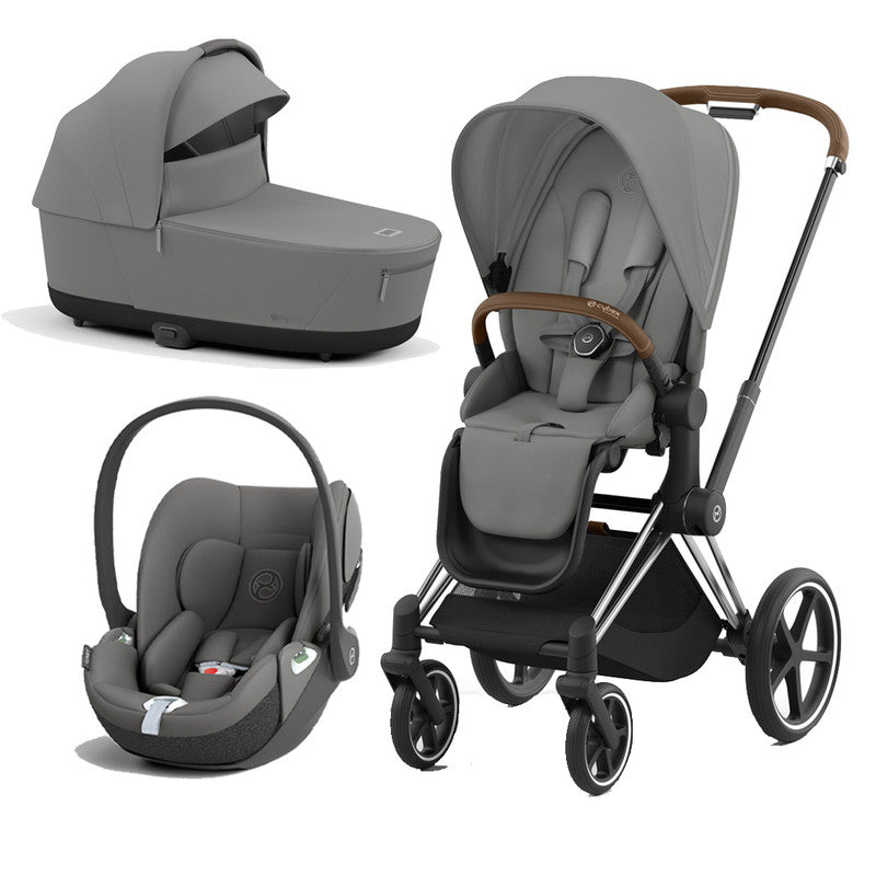 ベビーカー Cybex Priam CYBEX PRIAM Travel System - Mirage Grey – Bambinista