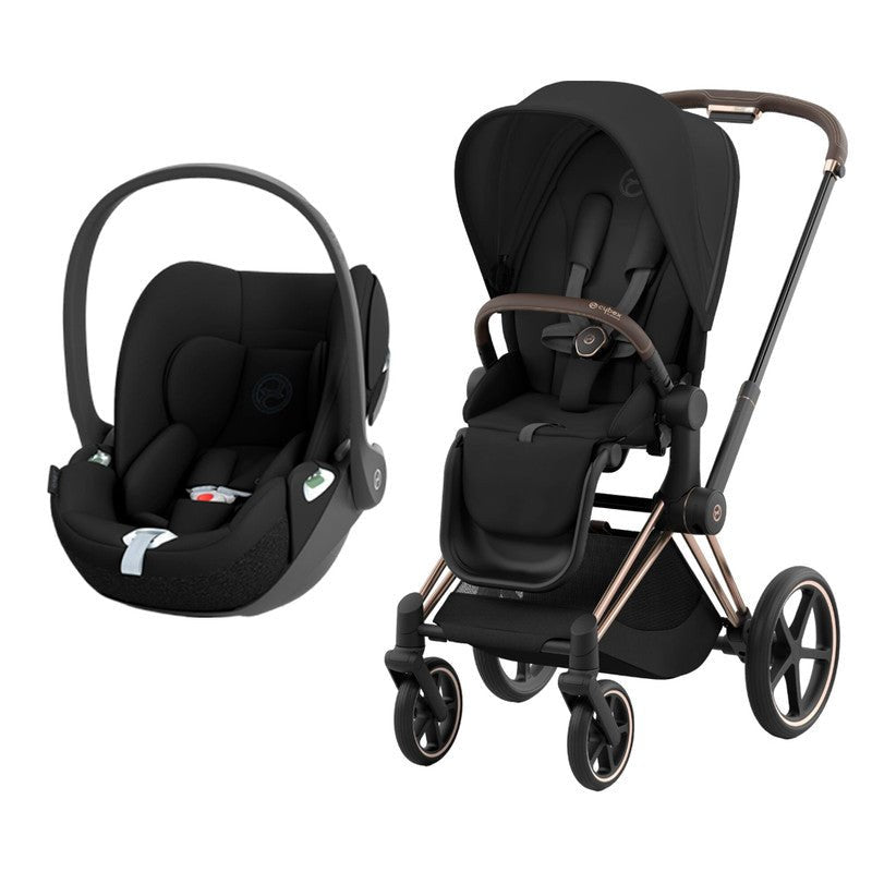 Cybex Priam 4 Mirage Grey - Rose Gold Complete