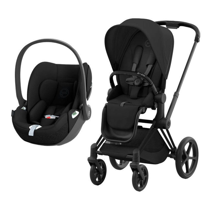 Bambinista-CYBEX-Travel-CYBEX PRIAM Travel System - Sepia Black (2023 New Generation)