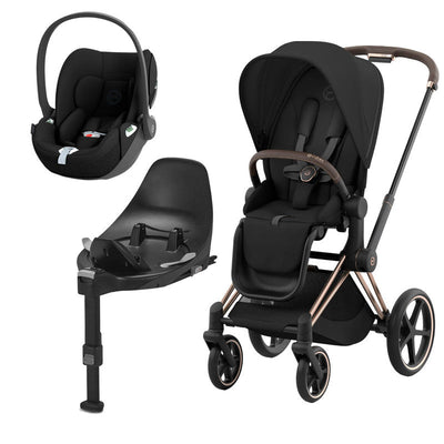 Bambinista-CYBEX-Travel-CYBEX PRIAM Travel System - Sepia Black (2023 New Generation)