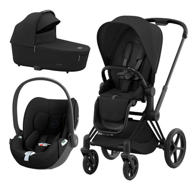 Bambinista-CYBEX-Travel-CYBEX PRIAM Travel System - Sepia Black (2023 New Generation)