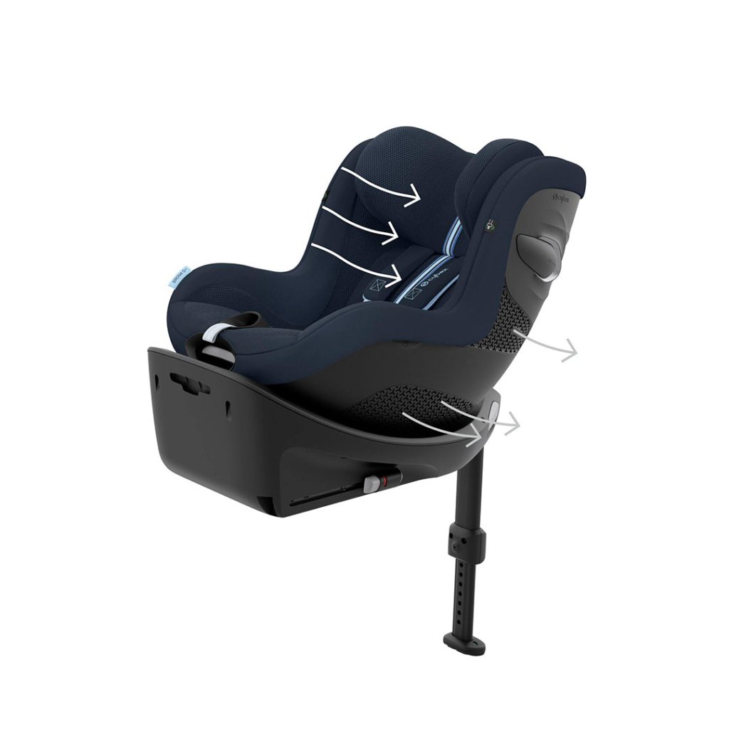 Bambinista-CYBEX-Travel-CYBEX SIRONA G I-SIZE PLUS Car Seat - Ocean Blue