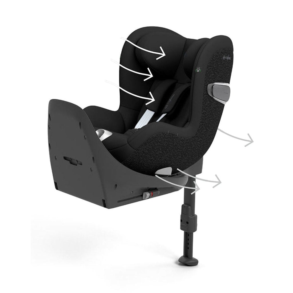 Bambinista-CYBEX-Travel-CYBEX SIRONA T I-Size Car Seat - Sepia Black