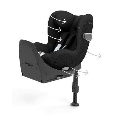 Bambinista-CYBEX-Travel-CYBEX SIRONA T I-Size Car Seat - Sepia Black