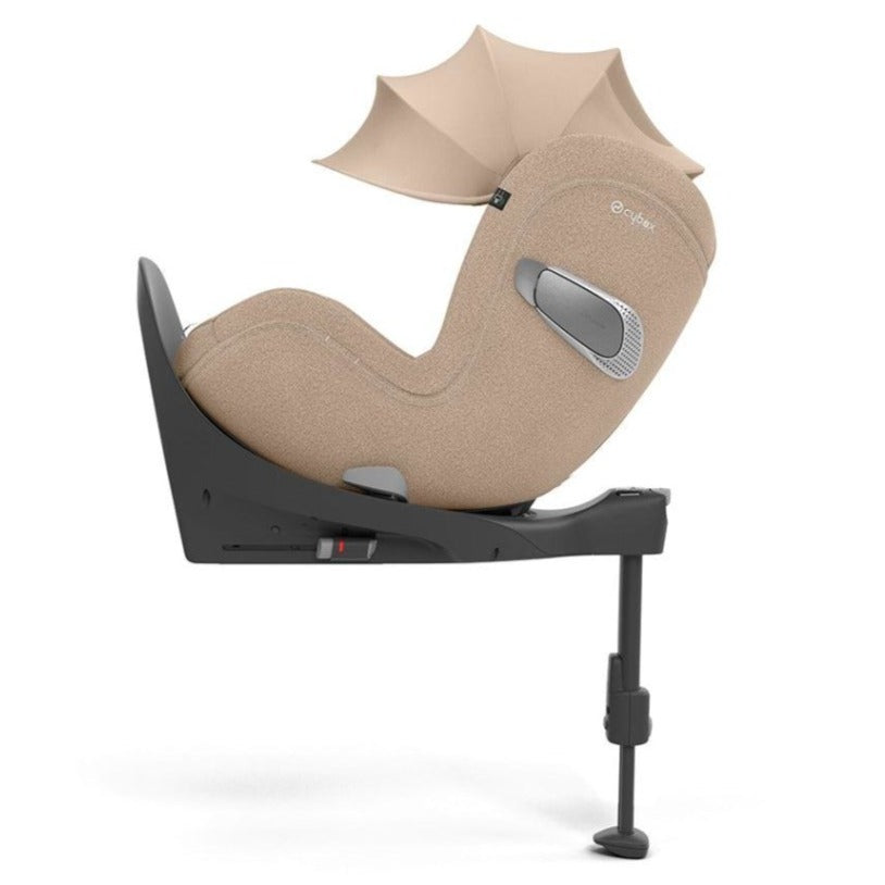 Bambinista-CYBEX-Travel-CYBEX SIRONA T I-Size Plus Car Seat - Cozy Beige