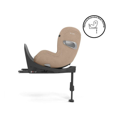 Bambinista-CYBEX-Travel-CYBEX SIRONA T I-Size Plus Car Seat - Cozy Beige