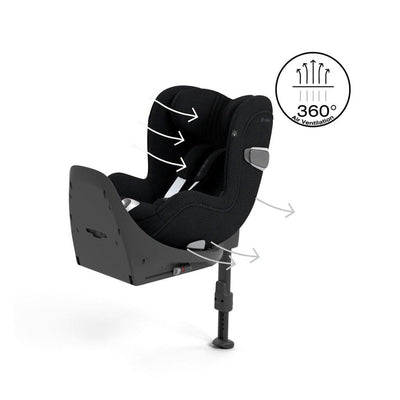 Bambinista-CYBEX-Travel-CYBEX SIRONA T I-Size Plus Car Seat - Sepia Black