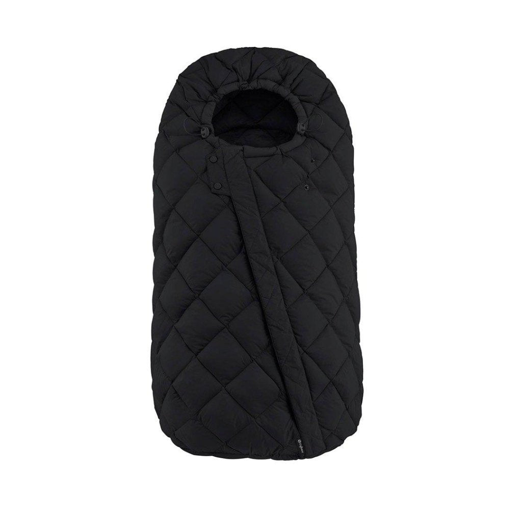 Bambinista-CYBEX-Travel-CYBEX Snogga Footmuff - Deep Black