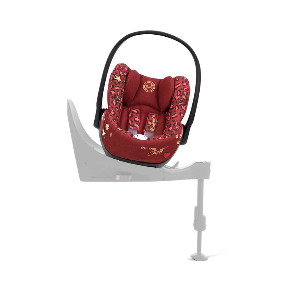 Bambinista-CYBEX-Travel-CYBEX Special Edition By Rockstar CLOUD T I-Size Car Seat - Rosenrot Red