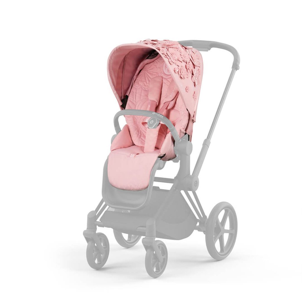 Bambinista-CYBEX-Travel-CYBEX Special Edition Priam Seat Pack - Simply Flower Light Pink