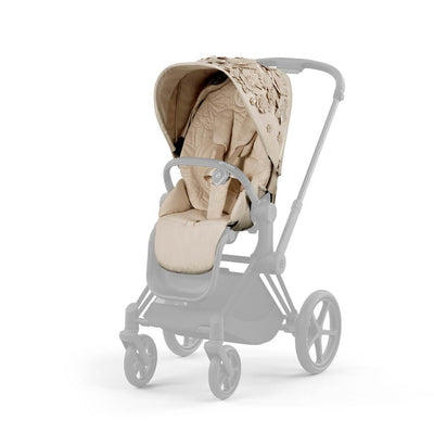 Bambinista-CYBEX-Travel-CYBEX Special Edition Priam Seat Pack - Simply Flower Nude Beige