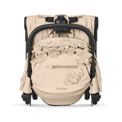 Bambinista-CYBEX-Travel-CYBEX Special Edition Simply Flower COYA Ultra-compact Pushchair - Nude Beige