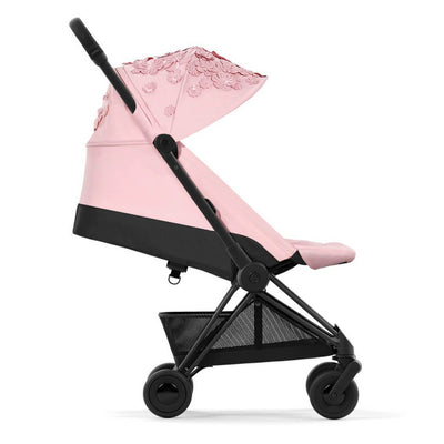 Bambinista-CYBEX-Travel-CYBEX Special Edition Simply Flower COYA Ultra-compact Pushchair - Pale Blush