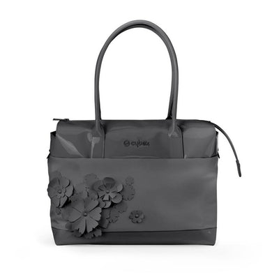 Bambinista-CYBEX-Accessories-CYBEX Special Edition Simply Flowers Grey Platinum Changing Bag
