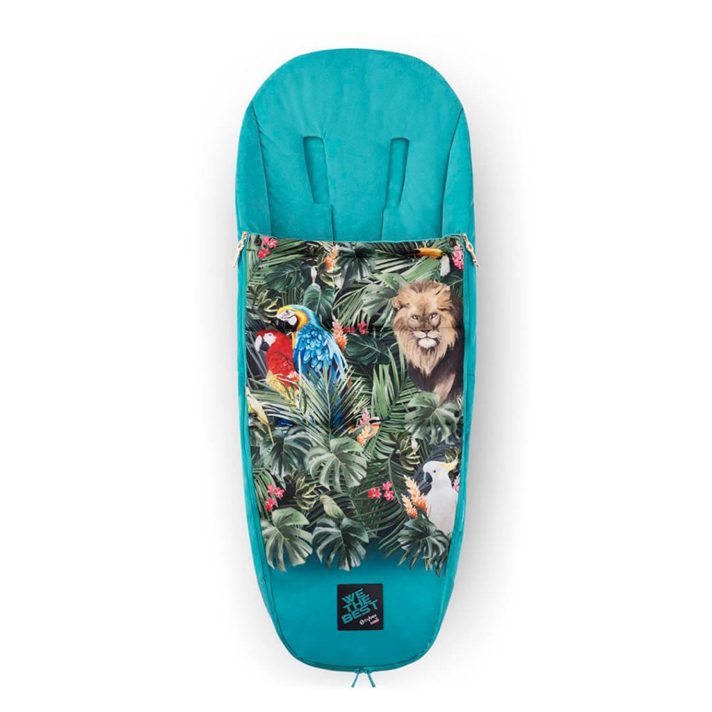 Bambinista-CYBEX-Travel-CYBEX Special Edition We The Best Blue Platinum Footmuff