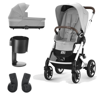 Bambinista-CYBEX-Travel-CYBEX Talos (5 Piece) Essential Travel System - Lava Grey