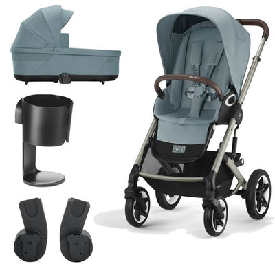 Bambinista-CYBEX-Travel-CYBEX Talos (5 Piece) Essential Travel System - Sky Blue