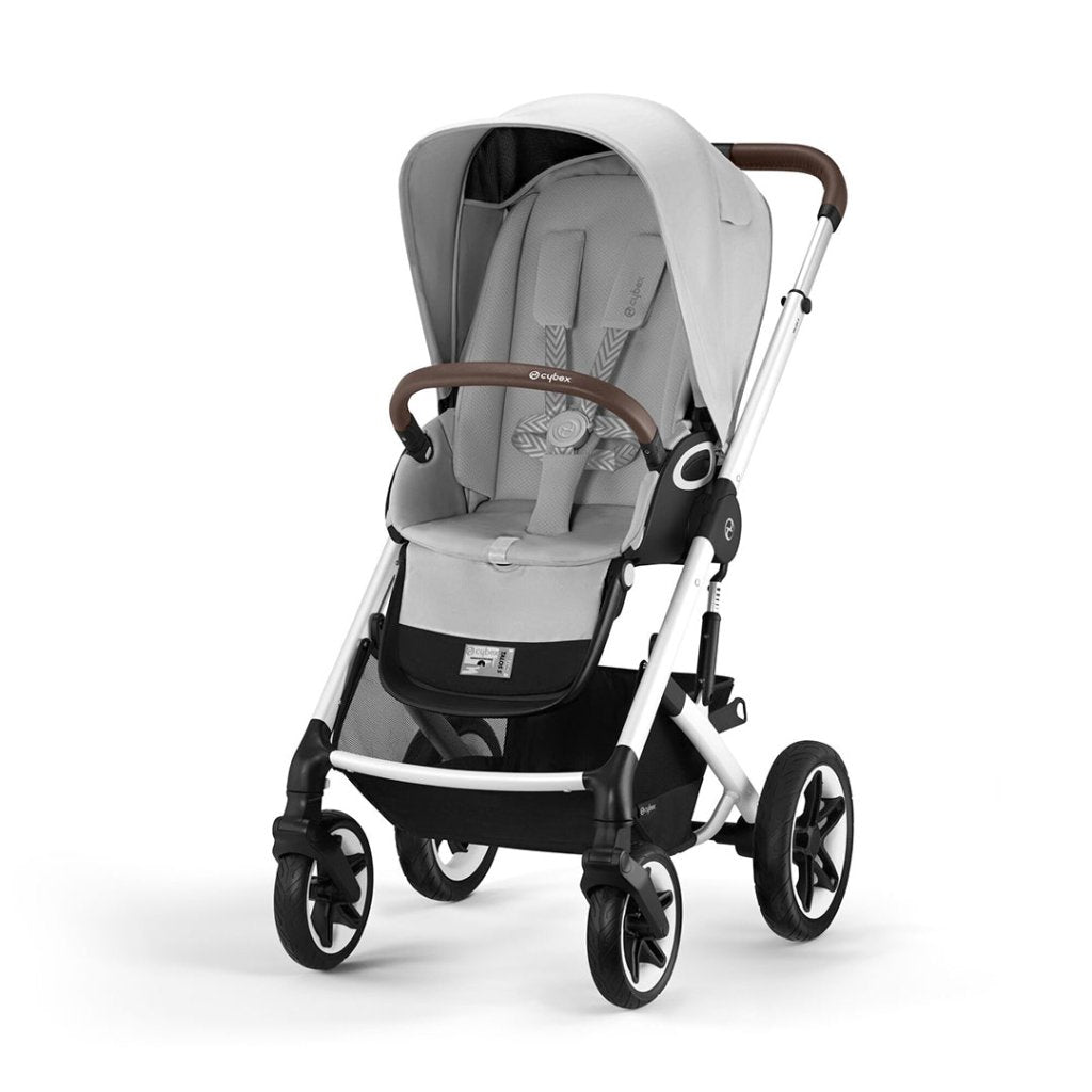 Bambinista-CYBEX-Travel-CYBEX Talos (7 Piece) Luxury Travel System with Cybex Gold Footmuff and CLOUD Z2 I-SIZE - Lava Grey (2023 New Generation)