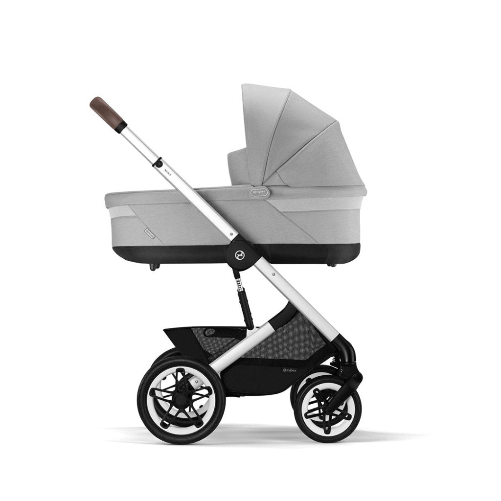 Bambinista-CYBEX-Travel-CYBEX Talos (7 Piece) Luxury Travel System with Cybex Gold Footmuff and CLOUD Z2 I-SIZE - Lava Grey (2023 New Generation)