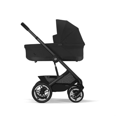 Bambinista-CYBEX-Travel-CYBEX Talos (7 Piece) Luxury Travel System with Cybex Gold Footmuff and CLOUD Z2 I-SIZE - Moon Black (2023 New Generation)