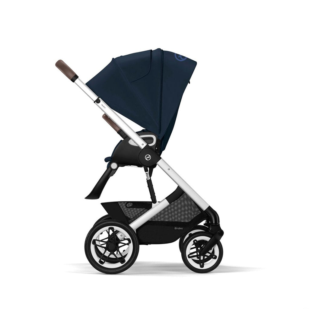 Bambinista-CYBEX-Travel-CYBEX Talos (7 Piece) Luxury Travel System with Cybex Gold Footmuff and CLOUD Z2 I-SIZE - Ocean Blue (2023 New Generation)