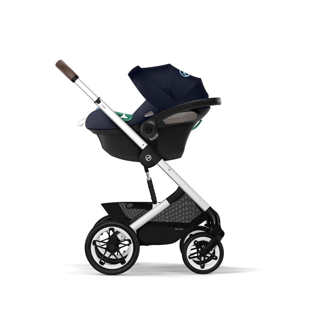 Bambinista-CYBEX-Travel-CYBEX Talos (7 Piece) Luxury Travel System with Cybex Gold Footmuff and CLOUD Z2 I-SIZE - Ocean Blue (2023 New Generation)