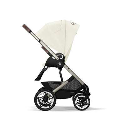 Bambinista-CYBEX-Travel-CYBEX Talos (7 Piece) Luxury Travel System with Snogga Footmuff and CLOUD Z2 I-SIZE - Seashell Beige (2023 New Generation)