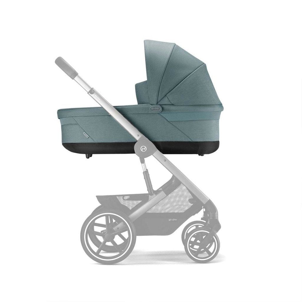 Bambinista-CYBEX-Travel-CYBEX Talos (7 Piece) Luxury Travel System with Snogga Footmuff and CLOUD Z2 I-SIZE - Sky Blue (2023 New Generation)