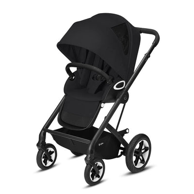 Bambinista-CYBEX-Travel-Cybex Talos S Lux Black Pushchair - Deep Black