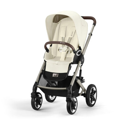 Bambinista-CYBEX-Travel-CYBEX Talos S Lux Stroller - Seashell Beige (2023 New Generation)