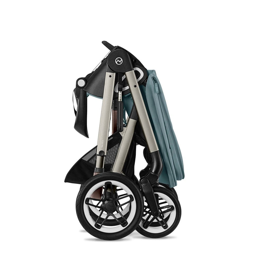 Bambinista-CYBEX-Travel-CYBEX Talos S Lux Stroller - Sky Blue (2023 New Generation)