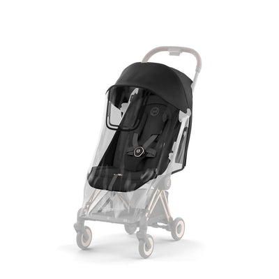 Bambinista-CYBEX-Travel-NEW CYBEX COYA Ultra-compact Pushchair with Matt Black Frame - Mirage Grey