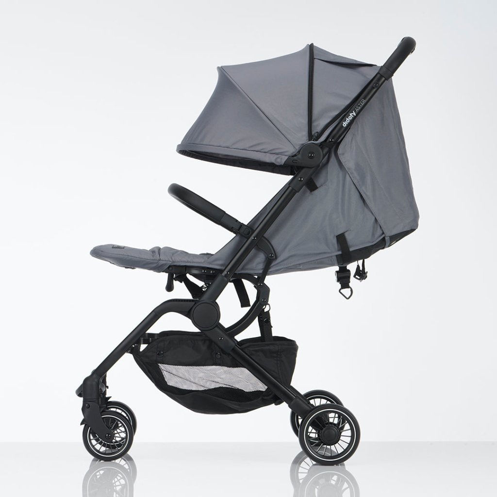 Bambinista-DIDOFY-Travel-DIDOFY Aster2 Stroller - Grey with Black Frame