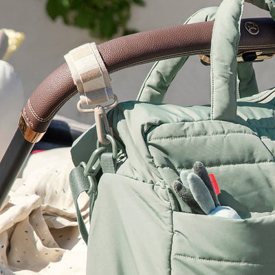 Bambinista-DONE BY DEER-Travel-DONE BY DEER Changing Bag Quilted - Green