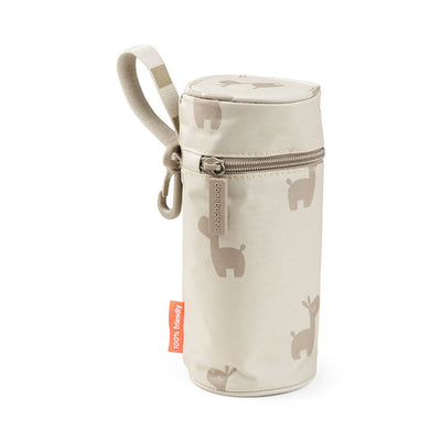 Bambinista-DONE BY DEER-Tableware-DONE BY DEER Kids Insulated Bottle Holder Lalee Sand