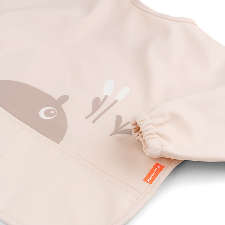 Bambinista-Done By Deer-Tablewear-Done By Deer Sleeved Pocket Bib Ozzo
