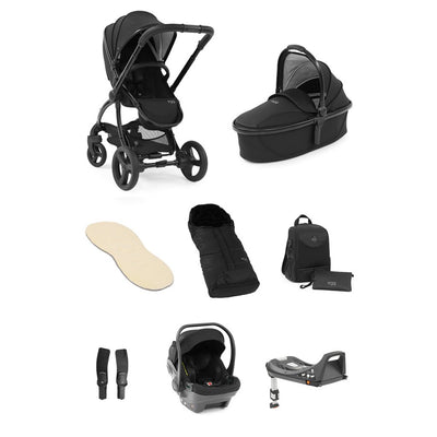 Bambinista-EGG-Travel-EGG 2 Luxury Bundle with EGG Shell Car Seat - Eclipse