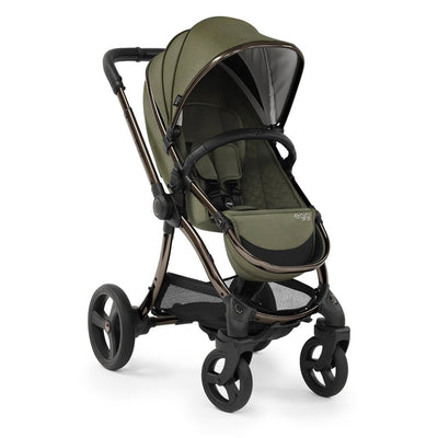 Bambinista-EGG-Travel-EGG 2 Luxury Bundle with EGG Shell Car Seat - Hunter Green