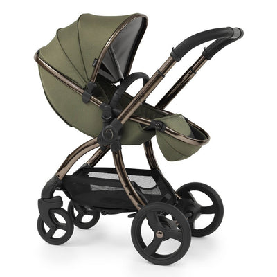 Bambinista-EGG-Travel-EGG 2 Luxury Bundle with EGG Shell Car Seat - Hunter Green