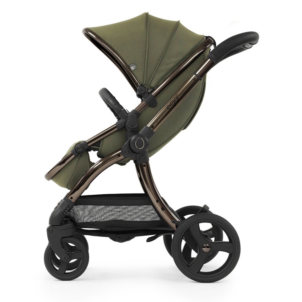 Bambinista-EGG-Travel-EGG 2 Luxury Bundle with EGG Shell Car Seat - Hunter Green