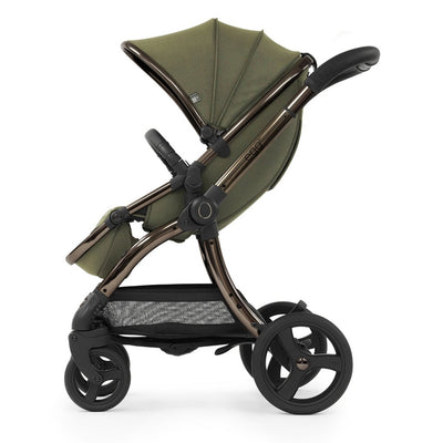 Bambinista-EGG-Travel-EGG 2 Luxury Bundle with EGG Shell Car Seat - Hunter Green