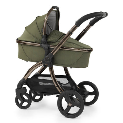 Bambinista-EGG-Travel-EGG 2 Luxury Bundle with EGG Shell Car Seat - Hunter Green