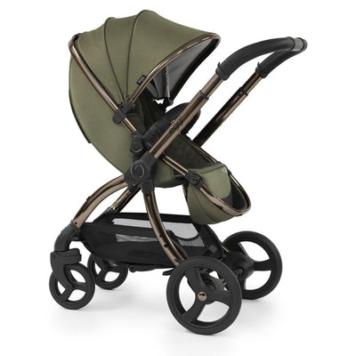 Bambinista-EGG-Travel-EGG 2 Luxury Bundle with EGG Shell Car Seat - Hunter Green
