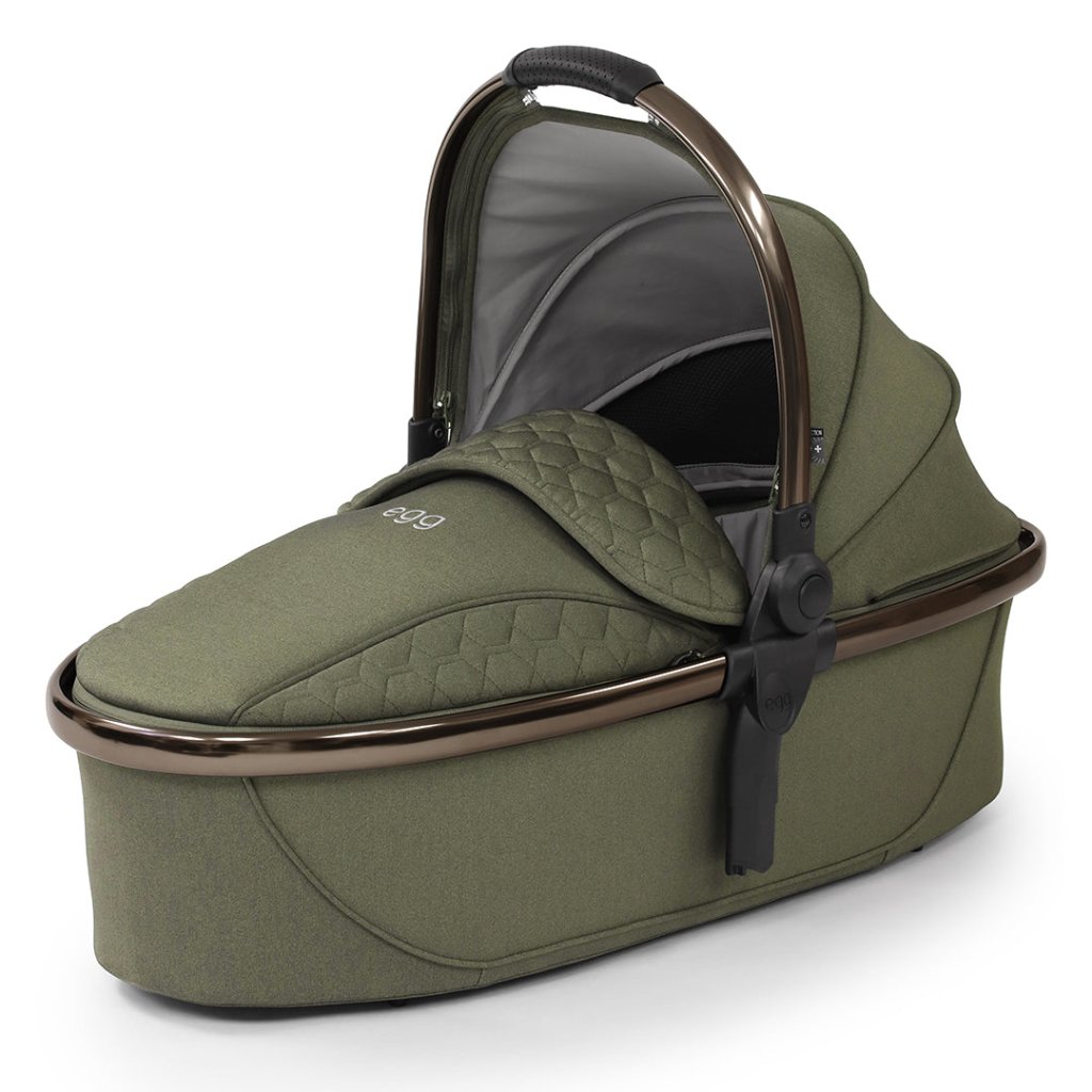Bambinista-EGG-Travel-EGG 2 Luxury Bundle with EGG Shell Car Seat - Hunter Green