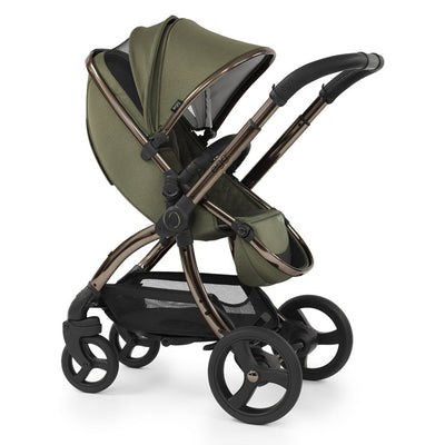 Bambinista-EGG-Travel-EGG 2 Luxury Bundle with EGG Shell Car Seat - Hunter Green