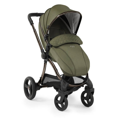 Bambinista-EGG-Travel-EGG 2 Luxury Bundle with EGG Shell Car Seat - Hunter Green