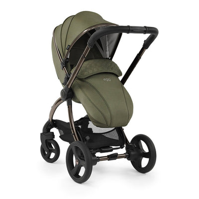 Bambinista-EGG-Travel-EGG 2 Luxury Bundle with EGG Shell Car Seat - Hunter Green