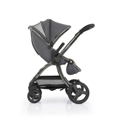 Bambinista-EGG-Travel-Egg 2 Luxury Bundle with Egg Shell Car Seats - Quartz
